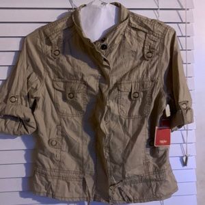 Bon jour brown women shirt Mossimo